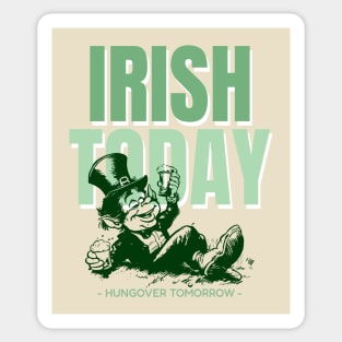 leprechaun st paddy Sticker